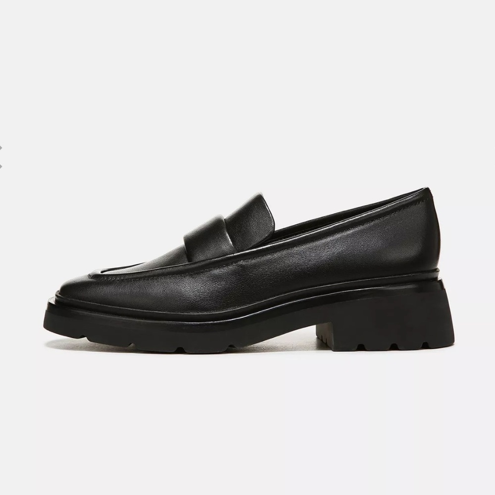 Vince Loafer shoes | Vince Robin Leather Loafers in Black